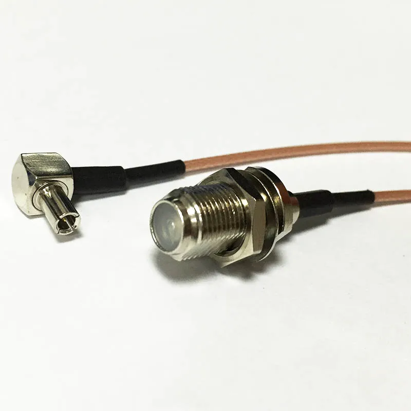 

Wireless Modem Wire F Female Jack Switch TS9 Right Angle RG178 Cable 15CM 6" New Wholesale Fast Ship
