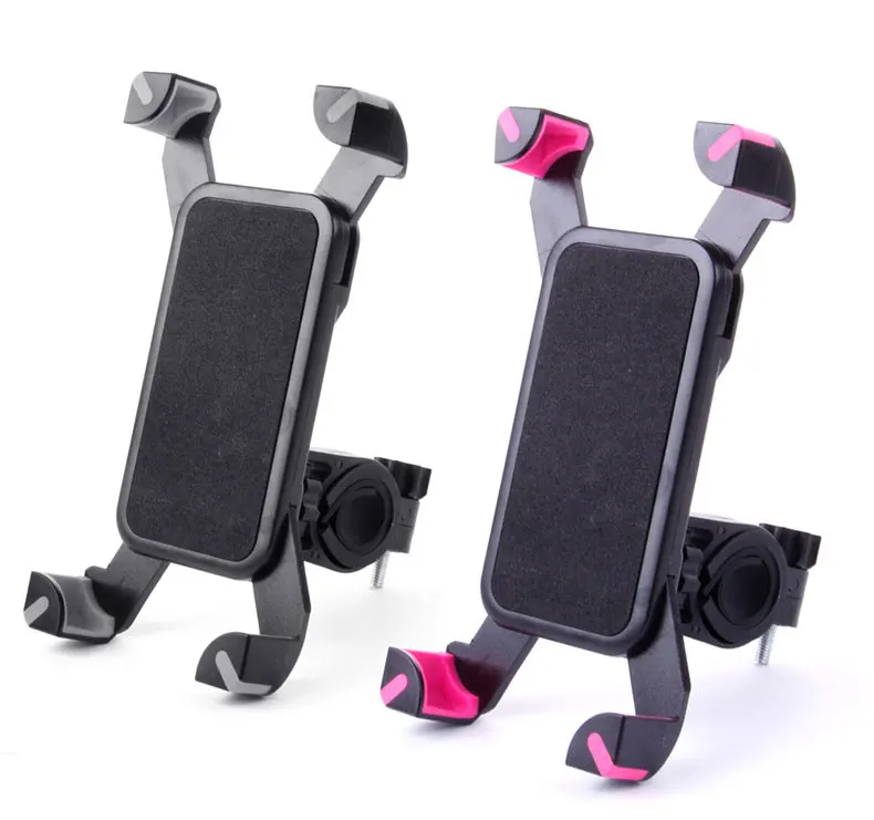 Cheap Universal 360 Degree Rotation Bike Bicycle Motorcycle Handlebar Clip Stand Phone Holder Bracket Mount Shockproof for 3.5-6.5" 2