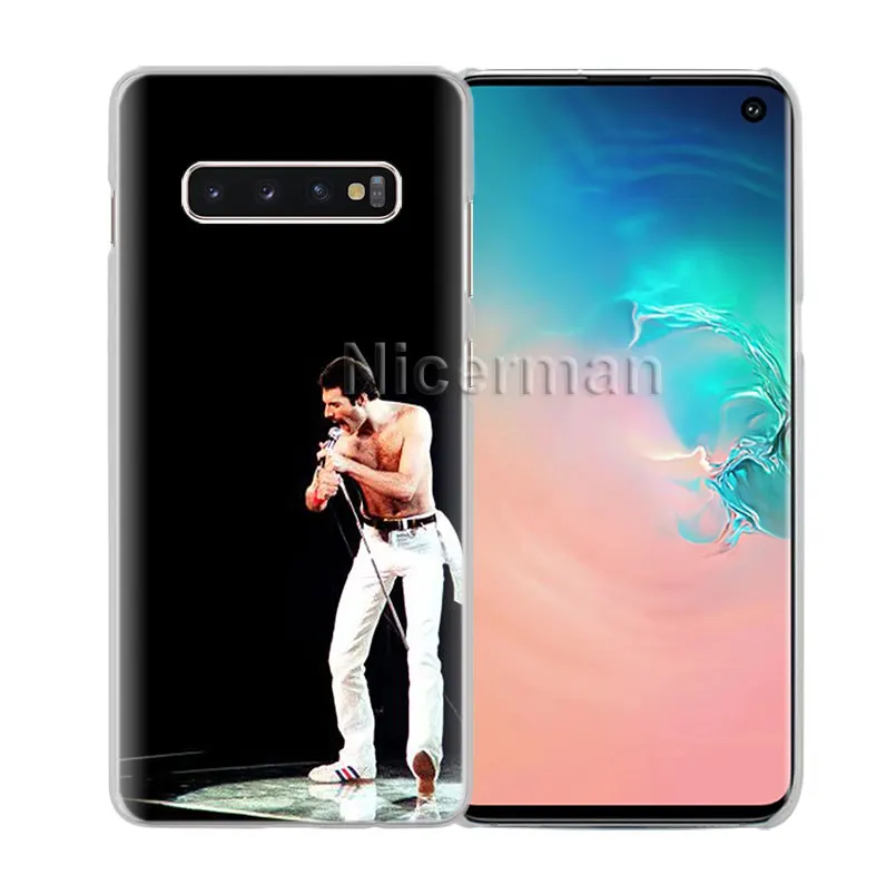 Чехол для телефона для samsung Galaxy S10e S10 S8 S9 плюс S6 S7 край A40 A50 A70 M20 крышка queen Меркьюри жесткий поликарбонатный чехол