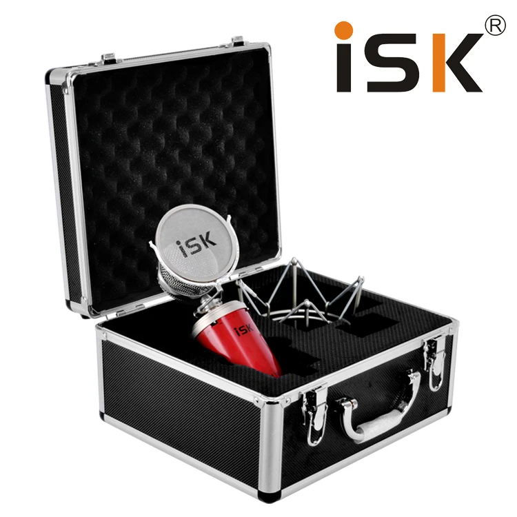 ISK RM16 бутылочка конденсаторный микрофон профессиональный для записи компьютера музыка сети с большой диафрагмой Студийный микрофон