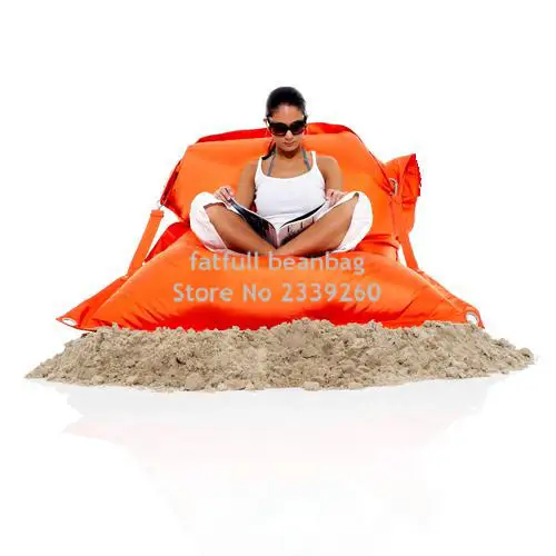 Cover only No Filler- RAMAK Rushed Bolsa Sofa,Original Outdoor Buggle Up Bean Bag,Large Pillow Bean Cushion Furniture