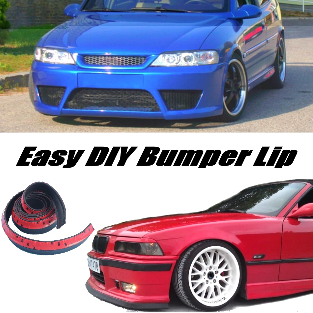 

Bumper Lip Deflector Lips For Opel Signum For Vauxhall Signum Front Spoiler Skirt For Tuning / Body Kit Strip
