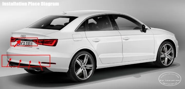 Audi-A3-BIBI Alarm Parking System