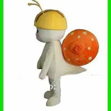 Талисман маленькая улитка Костюм талисмана Модный на заказ костюм аниме косплей наборы маскарадный костюм