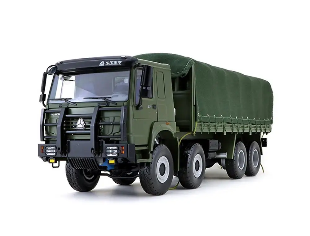

1/24 Scale China SINOTRUK HOWO 8x8 Off-road Military Tactical Truck Diecast Toy