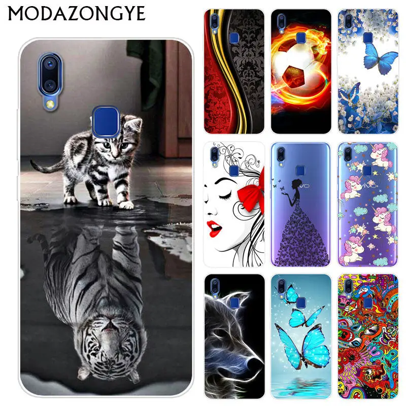 Vivo Y91i чехол Y91 силиконовый для задней панели телефона V1807 Y 95 91 i VivoY91 VIVOY91i с