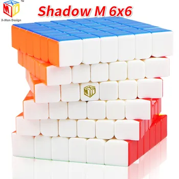 

Qiyi X-MAN Shadow M 6x6x6Layer Magnetic SpeedCube Magic Cube XMD Shadow Mofangge Magic Cube Puzzle Toys For Children