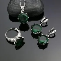 Silver-925-Jewelry-Sets-For-Women-Party-Accessories-Green-Cubic-Zirconia-White-Crystal-Ring-Pendant-Necklace.jpg_200x200