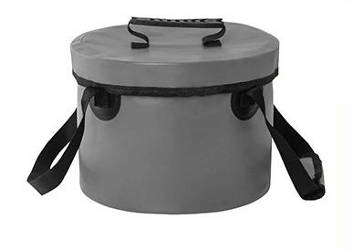 10L-15L спортивная сумка для воды на открытом воздухе, водонепроницаемая сумка для рыбалки, кемпинга, складное ведро, новая сумка для воды - Цвет: 4