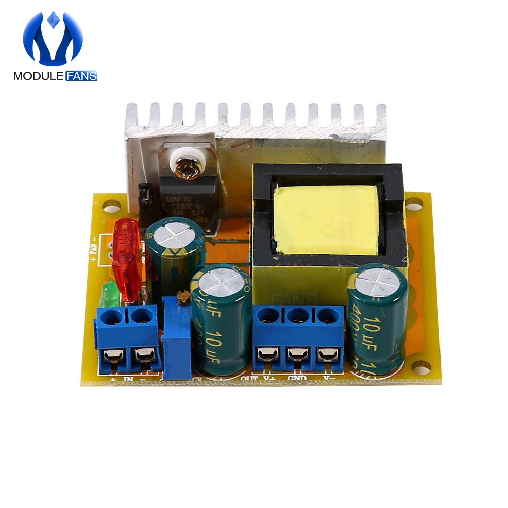 

ZVS High Voltage Boost Converter Board Module DC-DC 8V-32V to 45V-390V Capacitor Charge Step-up Module Non-isolated