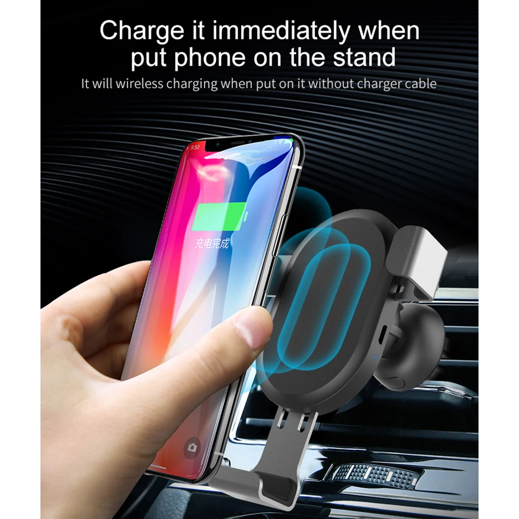 Замена для iPhone/Samsung автомобильное беспроводное зарядное устройство с