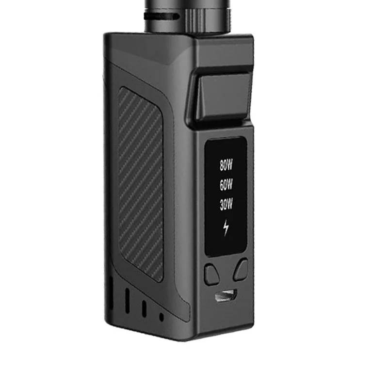 80 Вт Vape Kit кальян ручка стартовый набор 2000 мАч батарея 510 металлический корпус 3 5