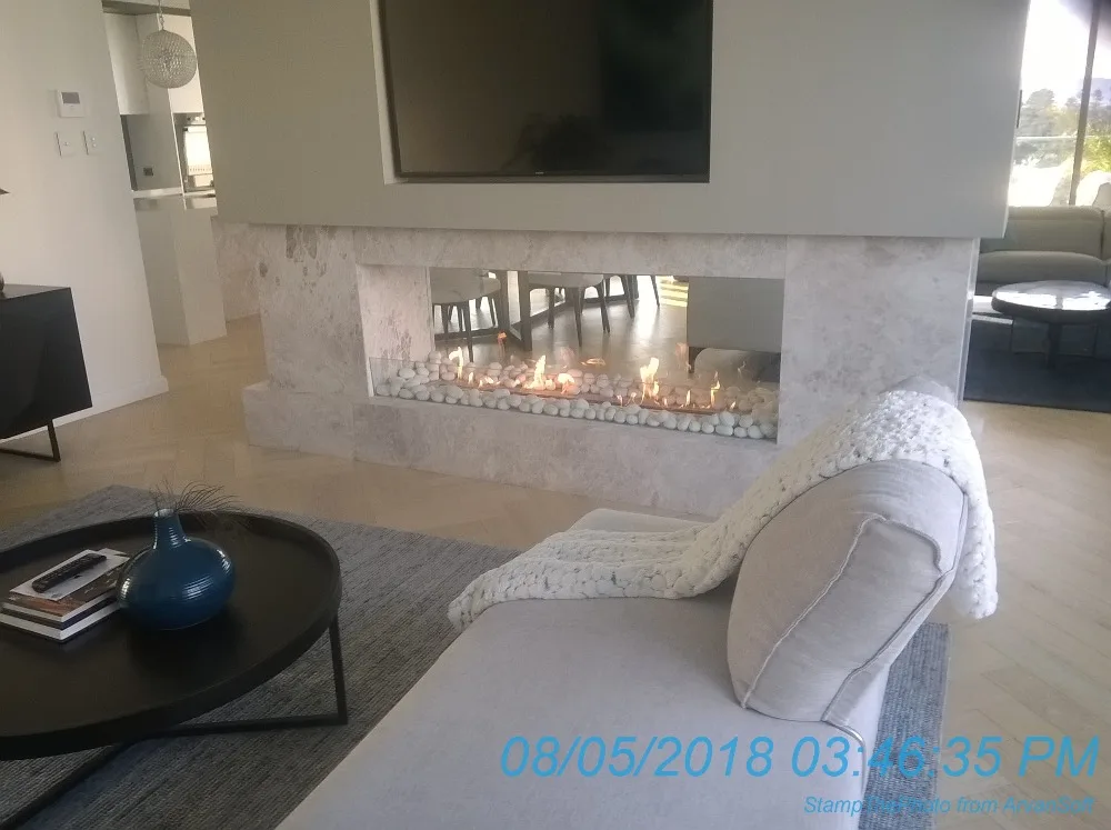 Decoration case of 48 inch smart burner