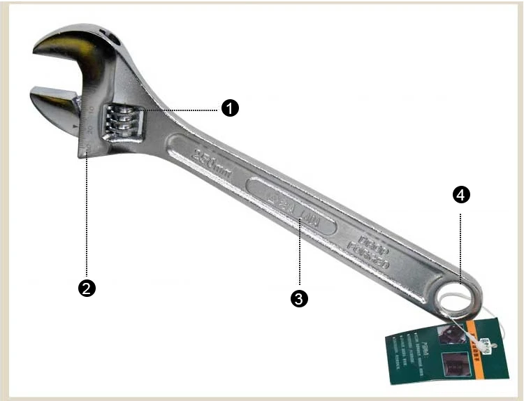LAOA регулируемый гаечный ключ обезьяна ключ стальной гаечный ключ автомобильный гаечный ключ инструменты