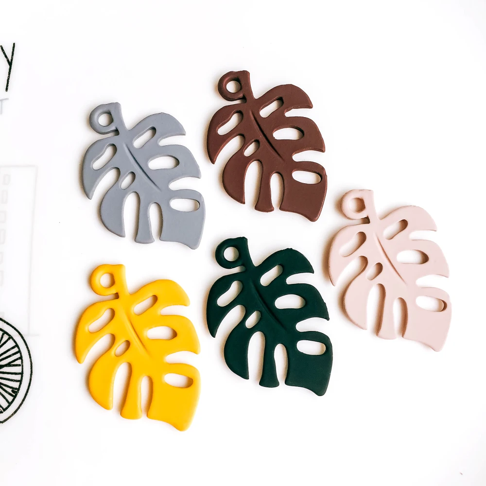 6 шт. серьги подвески в форме листьев|supplies for jewelry|earring accessoriesfor jewelry |