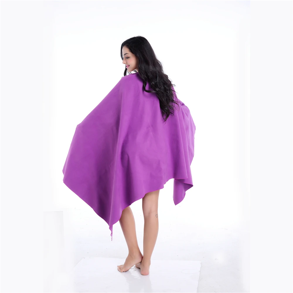 Zipsoft Microfiber Travel Towel Beach Sports Bag Fast Drying Swimming Gym Camping Light Weight Brand New Hot Yoga Mat Christmas 4