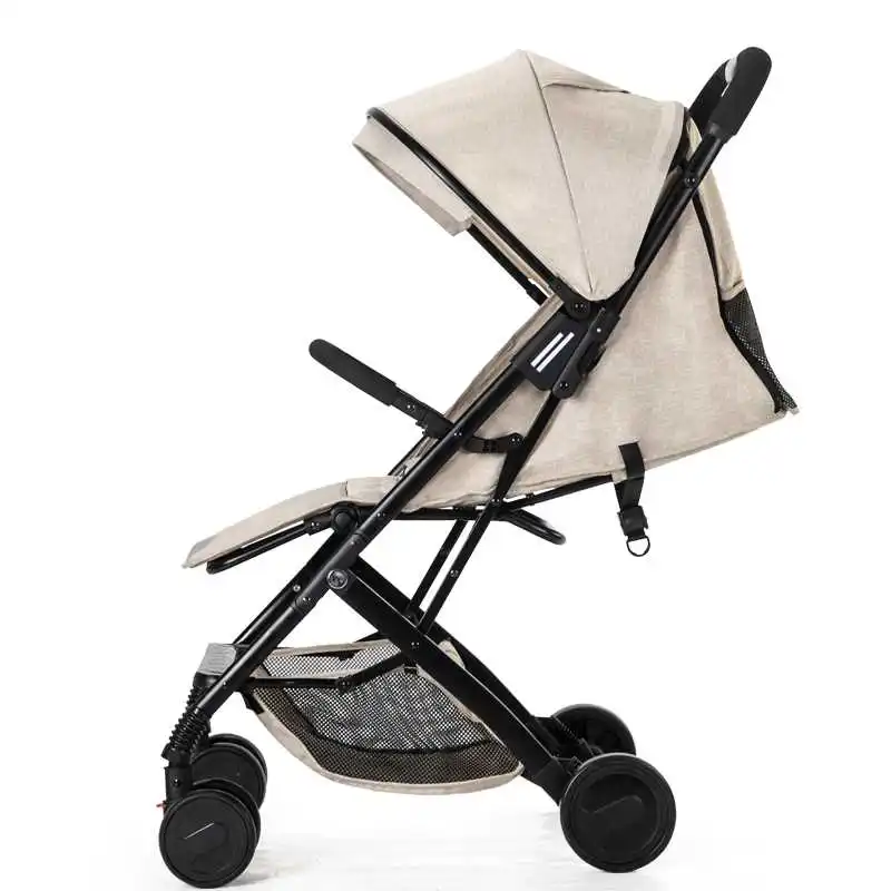 

Free Shipping Stroller Light folding Umbrella Car Can Sit Can Lie Ultra-Light Portable On The Airplane Baby Pram Free Shipping