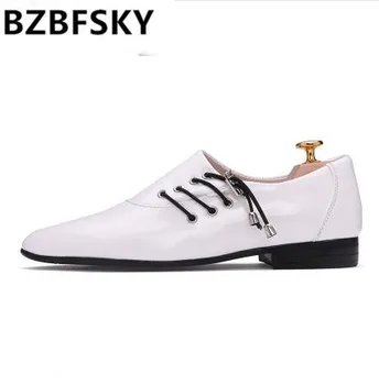 

formal shoes men mens patent leather british style shoes designer wedding mens dress shoes oxford shoes for men heren schoenen