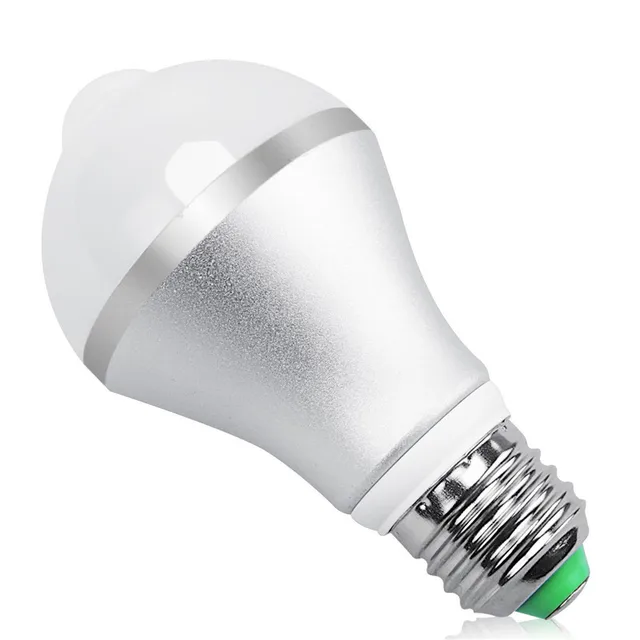 Us 4 84 38 Off Lumiparty Led Globe Bulbs Light Pir Motion Sensor Bulb With Activated For Indoor Outdoor Lighting E27 5w Warm White In