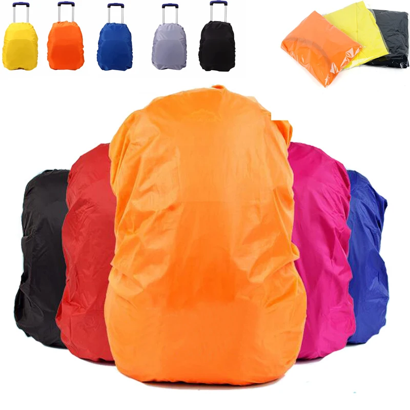 

Outdoor Waterproof Anti-Mud Anti-Dust Cover Backpack Rain Cover Trolley Luggage School Bag Covering Climbing Hiking For 30L-40L