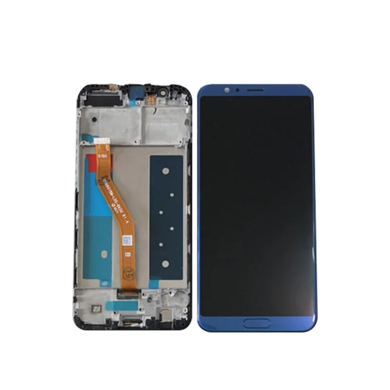 Original M&Sen For Huawei Honor V10 BKL-AL20 BKL-AL00 BKL-AL09 Honor View10 LCD Display Screen Touch Digitizer Frame+Fingerprint