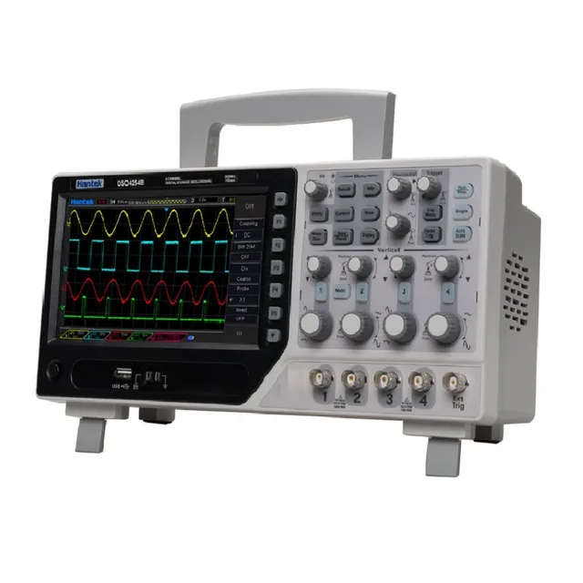 Best Price Hantek DSO4254B Digital Storage Oscilloscope 250MHz 4 Channels 1 Gsa/s Integrated USB Host/Device Better Than DSO5102P