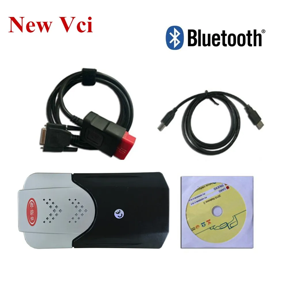 

New Vci 2016.00 R0 /2015.3 Software vd tcs cdp pro with Bluetooth Diagnostic tool Auto Cars/Trucks OBD2 Scanner as mvd multidiag