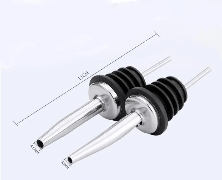 Горячая 1 шт нержавеющая сталь спиртовой питатель поток масла бутылка вина залить носик пробка барная посуда подарок