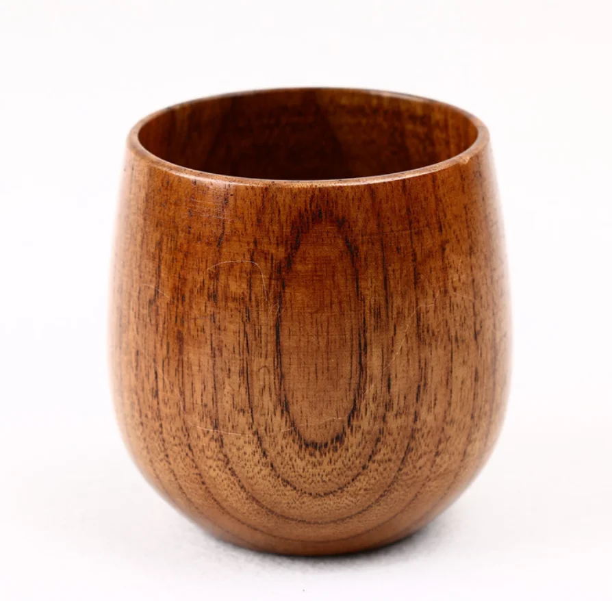 Zakka Wooden Cup Small Children Creative Small Water Cups Drink Cups