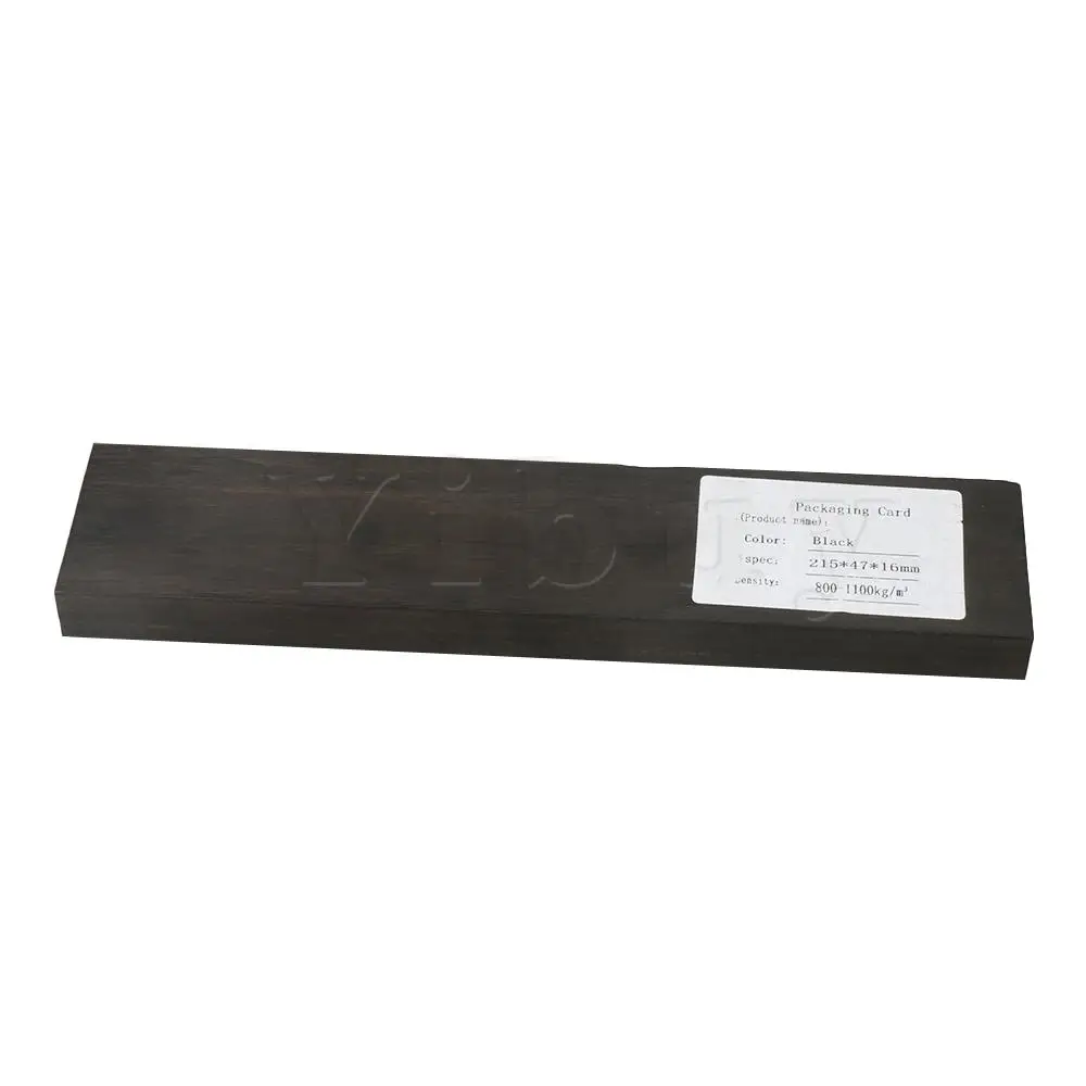Yicomprar 21,5x4,7x1,6 cm Piano negro teclado madera Material instrumento de música hacer herramienta de accesorios DIY
