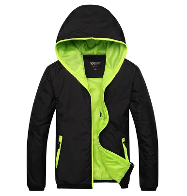 2017 spring autumn new models casual thin coat jacket men hooded jacket Slim male coat tracksuit