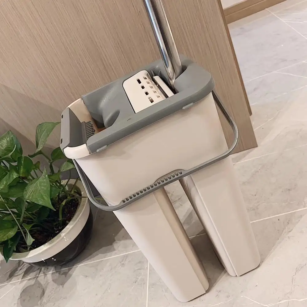 

Spray Magic Automatic Spin Mop Avoid Hand Washing Ultrafine Fiber Cleaning Cloth Home Kitchen Wooden Floor Lazy Fellow Mop