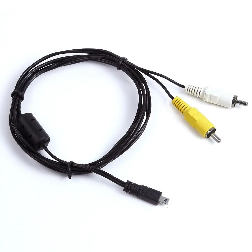 USB Data SYNC A/V Audio Video TV Cable Cord Works with Fujifilm Finepix S3200 HD Camera