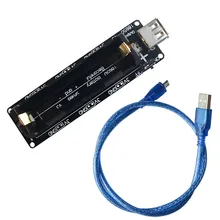 1 шт. 18650 Держатель батареи V3 макетная плата совместим с пирог raspberry PI 3 Защита от перезаряда 5 V