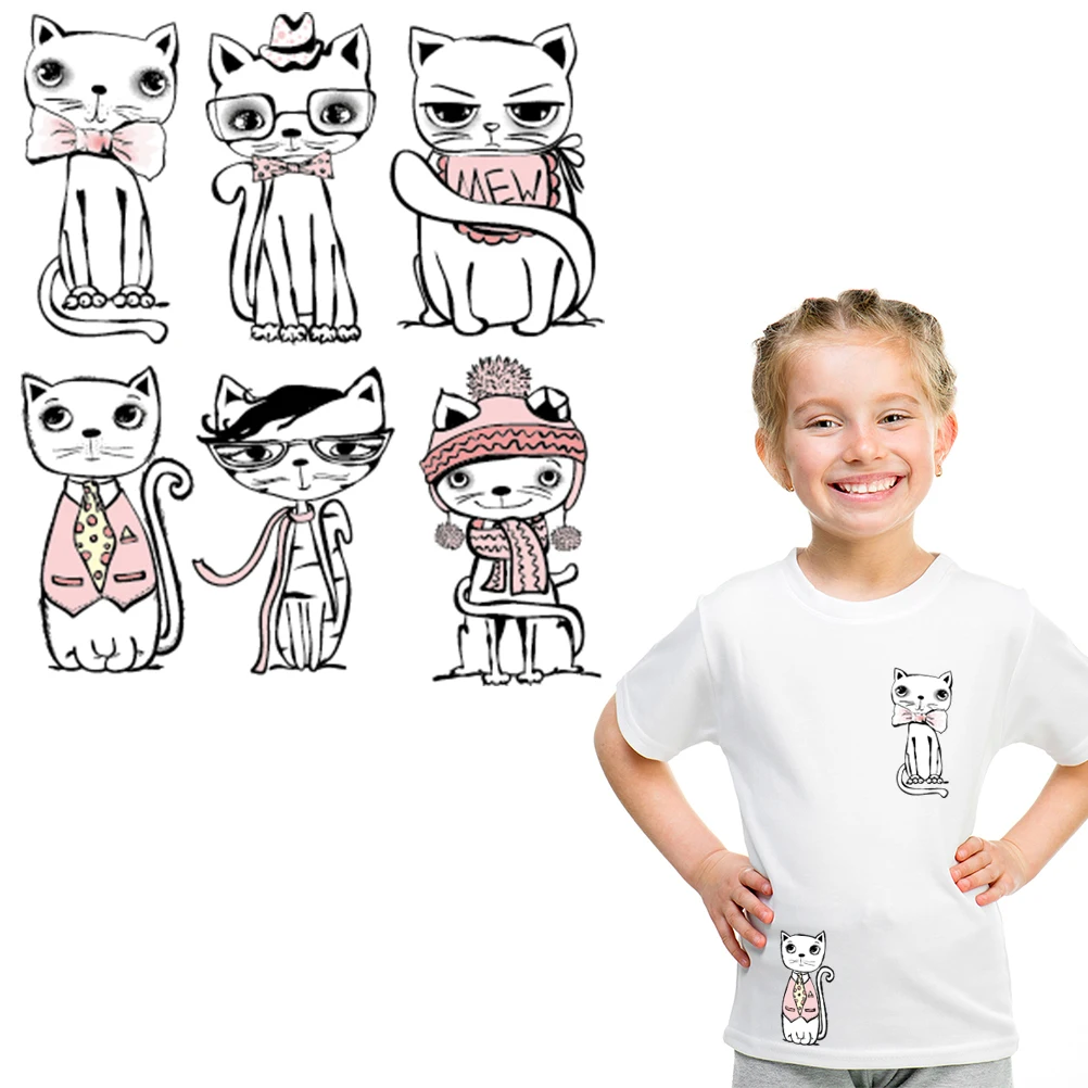 

Heat Transfer Clothes Stickers - Surpdeco Washable Stickers A-level Washable Iron on Patch for Kid Clothes Cute Badges Appliqued