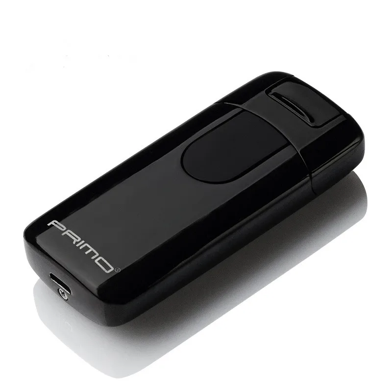 Светодиодный экран с двумя дугами USB Зажигалка перезаряжаемая Электронная