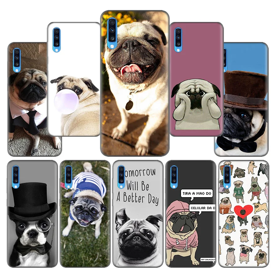 

Pug Seen Things Dog Pattern Ultra-thin Case Coque for Samsung Galaxy A10 A20 A30 A40 A50 A60 A70 A80 A20e A6 A8 A7 A9 Plus 2018