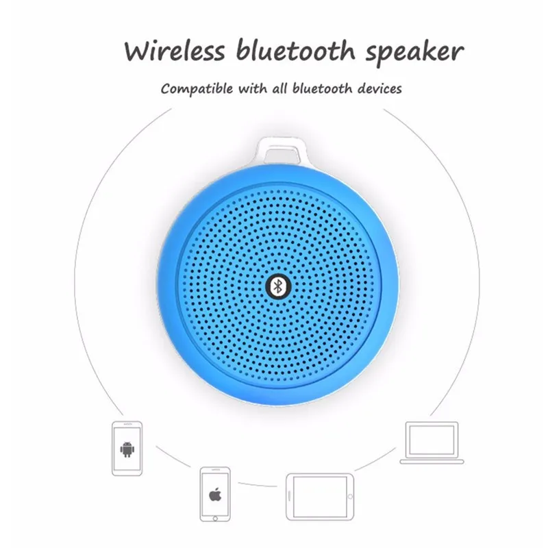 Мини Bluetooth динамик Портативный беспроводной водонепроницаемый открытый динамик громкий динамик s стерео коробка fm-радио