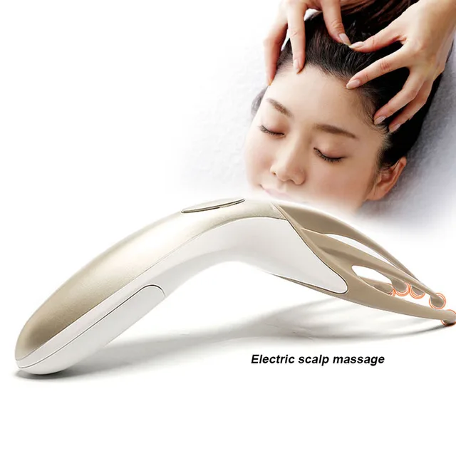 Electric Vibration Head Massager Finger Gripper Claw Body Scalp Massage
