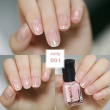 Лак для ногтей Цвет телесный конфеты быстро сохнет желе полупрозрачный лак для ногтей 6 мл Защита окружающей среды inpeelable