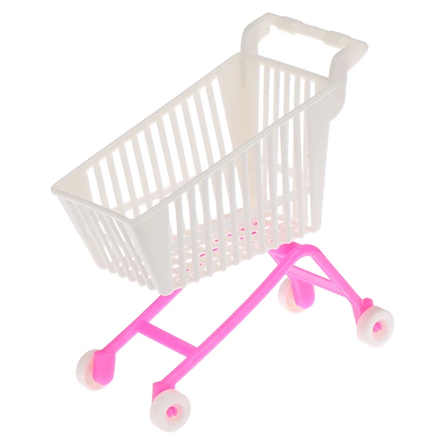 Creative Mini Children Handcart Simulation Small Supermarket Shopping Cart Utility Cart Pretend Play Toys Strollers Kids Gift 6