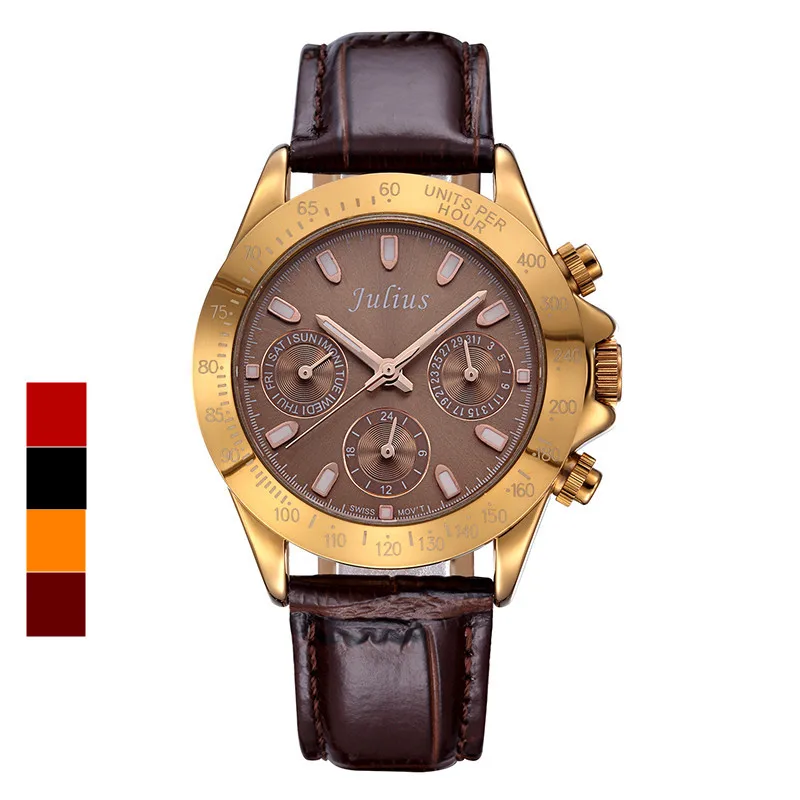 Julius font b Women s b font Lady Wrist font b Watch b font Quartz Hours