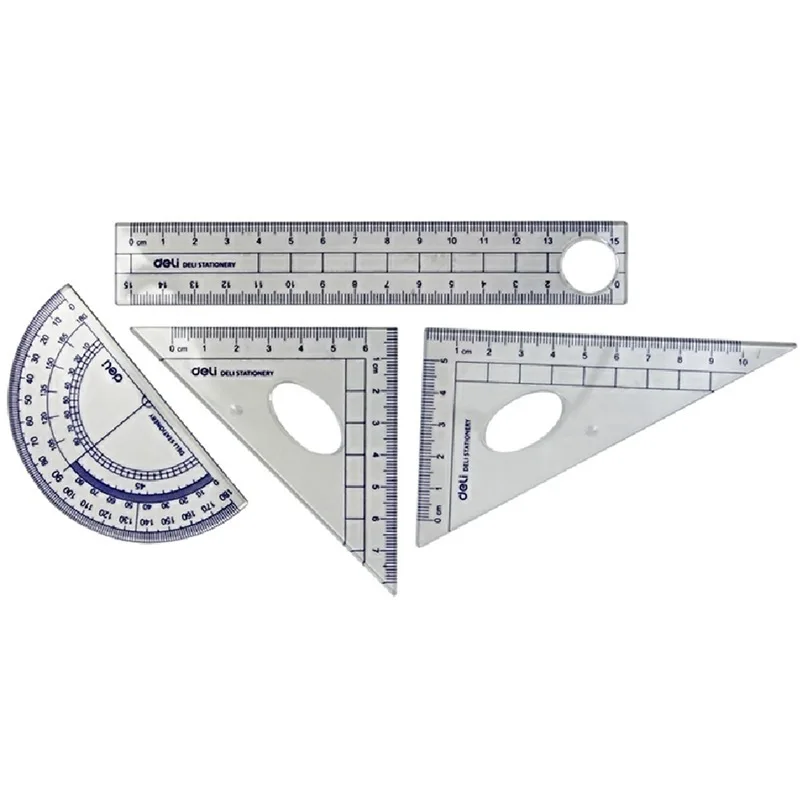 

China Plastic Material Ruler Student Pencil Ruler Set Schools & Offices Supplies