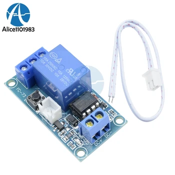 

DC 5V 12V 24V ONE 1 Channel 1CH Latching Relay Module Board With Touch Bistable MCU Control Touch Switch Relay Replace CD4013