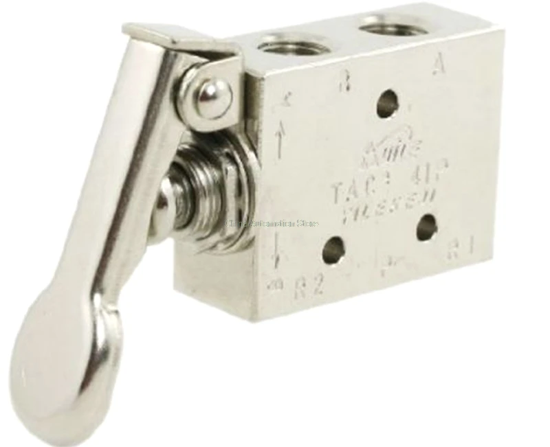 Buy Pneumatic 3 Position 4 Way Spring Return Lever