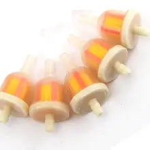 6pcs 1/4″ 6mm Hose Motorcycle ATV Scooter Gasoline Filter Clear Inline Gas Fuel Motorcycle Parts Accessories