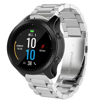 

HIPERDEAL Fashion Stainless Steel Bracelet Smart Watch Band Strap For Garmin Forerunner 945 SmartWatch Jn20
