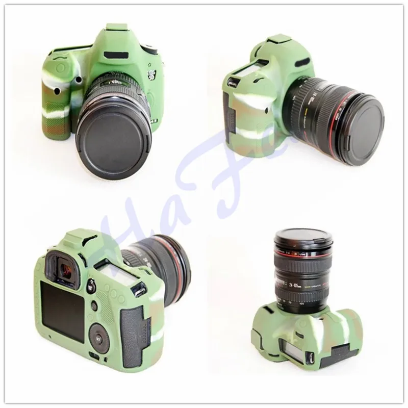 Новый легкий чехол для Canon EOS 5D Mark III силиконовый камеры хорошая резина защитный 5D3