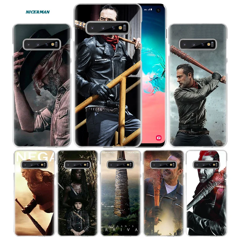 

Negan Walking Dead Case for Samsung Galaxy S10 5G S10e S9 S8 M40 M30 M20 M10 J4 J6 Plus J8 2018 Note 8 9 10 Hard Phone Cover Cas