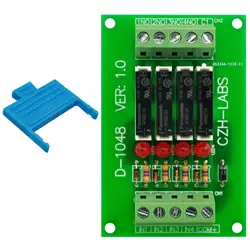 Тонкий Панель крепление DC24V раковина/NPN 4 SPST-NO 5A Мощность Модуль реле, PA1a-24V